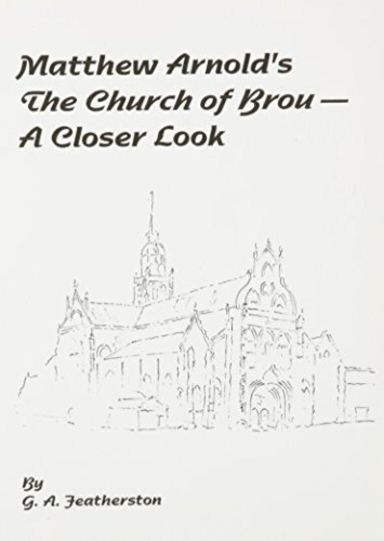 Cover image for Matthew Arnold's The Church of Brou ISBN 9781902454078